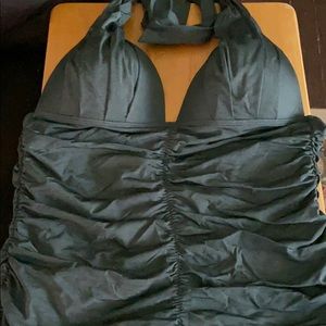 Athleta Green Tankini Top